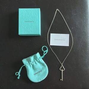 Tiffany Key Charm Necklace